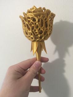 Voronoi Rose For Mother’s Day, Valentine’s, Anniversary, Birthday, Etc! 3D Printer Model