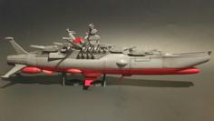 Star Blazers Space Battleship Yamato 3D Printer Model