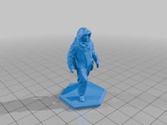 Person In Hazmat Suit (Backrooms) 3D Printer Model