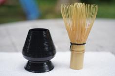 Matcha Whisk (chasen) Stand, Remixed 3D Printer Model