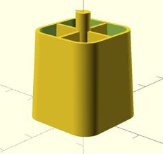 Tape Spool Hub 3D Printer Model