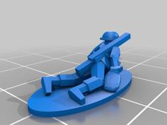 1-100 British Soldiers 1940 Subset 1 3D Printer Model