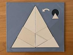 Triangle Puzzle 3D Printer Model