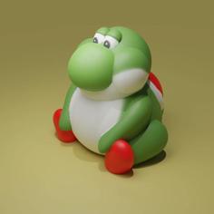 Fat Yoshi – MEME 3D Printer Model