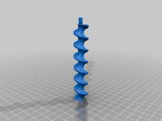 Optimized Spiral For Marble Machine 3D Printer Model