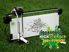 IBoardbot: An OPEN SOURCE Internet Remotely Controlled Drawing Robot 3D Printer Model