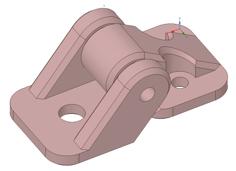 2020 Ball Bearing Door Hinge / Kugelgelagertes Türscharnier Für 20mm Bosch Aluminium Profil 3D Printer Model