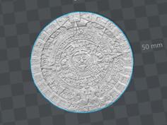 Aztec Calendar (High Quality) 3D Printer Model