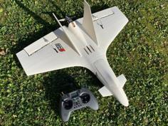 GASB Four – The First 3D Printed RC Plane In Just 4 Parts! 3D Printer Model