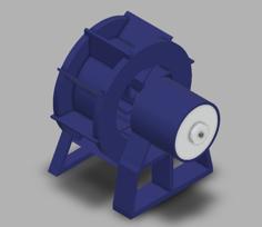 Water Wheel Generator 3D Printer Model