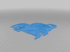 Ferret / Fretka Wall Or Table Decoration 3D Printer Model