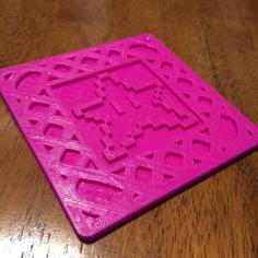 8-Bit Coasters – SMB Pack 3D Printer Model