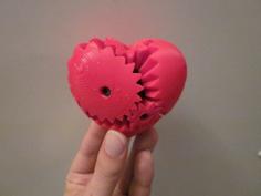 Heart Gears 3D Printer Model