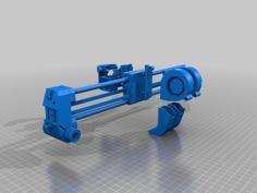 3D Printer 4xLM8UU Minimal X Carriage (with Symmetric/balanced Tensioning Mechanism) For F694zz Bearings & More [#SCOUTcorexy Design] 3D Printer Model