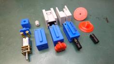 Fischertechnik N20 Mini Power Motor System 3D Printer Model