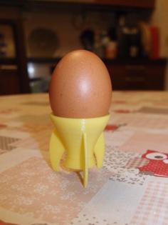 Rocket Style Egg Holder 3D Printer Model