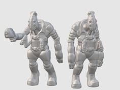 Thantoan Researchers (28mm/32mm Scale) 3D Printer Model