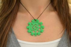 Mayan Equilibrium Charm 3D Printer Model