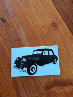 Citroën Traction Avant 3D Printer Model