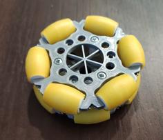 Omni Wheel For BLDC Motor 3D Printer Model