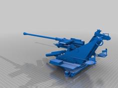 German 37mm FLAK 3D Printer Model