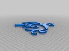 Rose Wall Decor 3D Printer Model