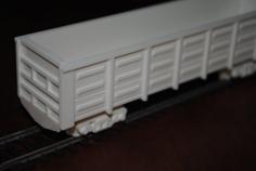 Russian Gondola Car 12-1592 (1/87) 3D Printer Model