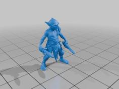 Goblin Rogue( Daggers) 3D Printer Model