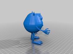 Mike Wazowski (From Disney Pixar’s Monsters Inc.) 3D Printer Model