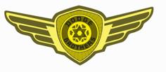 Dodge Brothers Badge With Wings 3D Printer Model