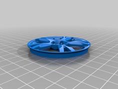 Lamborghini LP560-4 Wheel 3D Printer Model