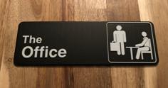 The Office Sign 3D Printer Model