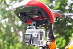 Gopro Bicycle Seat Mount 3D Printer Model