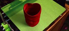 Love And Kisses Vase 3D Printer Model