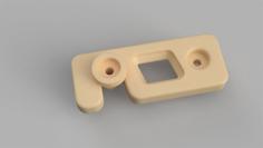 Simple Latch 3D Printer Model