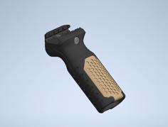 45°Shade Foregrip 3D Printer Model