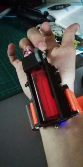 Wrist Flamethrower 3D Printer Model