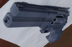 Vash The Stampede’s Revolver From Trigun – Remixed And Supported 3D Printer Model