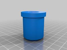 Costco Stool Caster Adapter 3D Printer Model