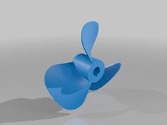 Boat Propeller 3D Printer Model