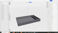 Simple Dice Tray (May Need Resizing On Slicer Software) 3D Printer Model