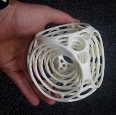 Gyro Air – Big – Fixed Inner Sphere 3D Printer Model