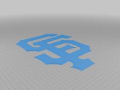 San Francisco Giants Logo 3D Printer Model