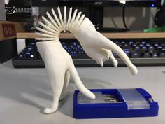 Hug Me_spring Cat 3D Printer Model