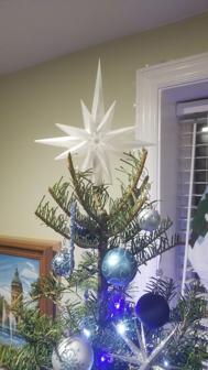 Christmas Star Tree Topper 3D Printer Model