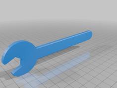 15mm Bike Wrench 3D Printer Model