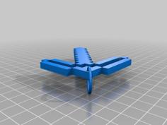 Minecraft Pickaxe Keychain 3D Printer Model