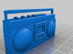 Boombox 3D Printer Model