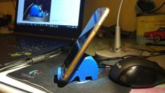 Elephant Phone Holder ( Better Poly/mesh Quality) 3D Printer Model