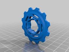 Guide & Pulley Wheel For Bicycle Rear Derailleur 3D Printer Model